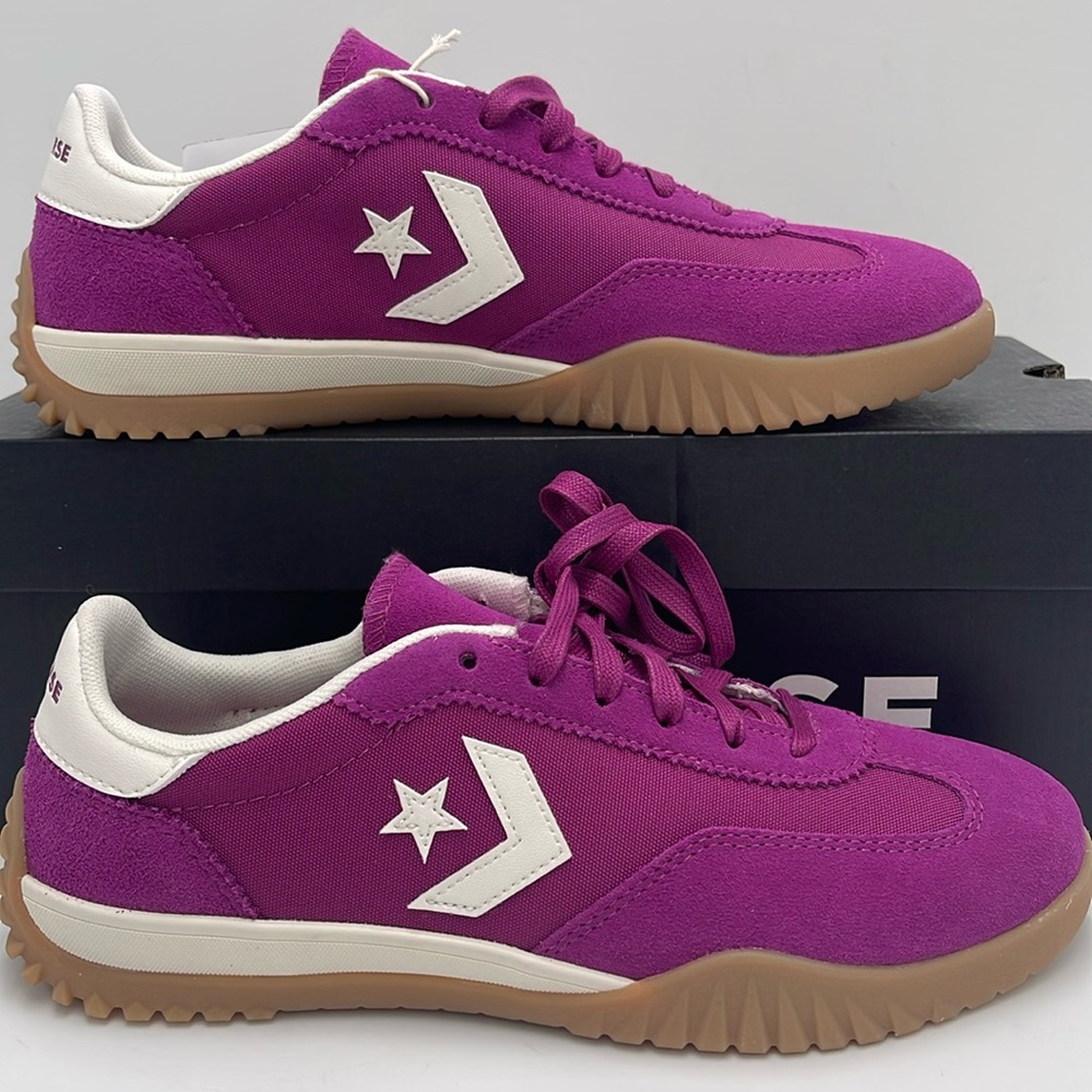 Converse Men’s RUN STAR TRAINER OX QUANTUM VIOLET/EGRET/WHITE
A13361C Sneakers - Picture 2 of 16